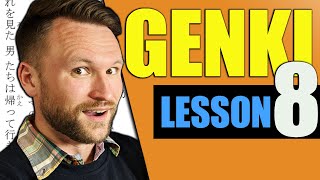 【N5】Genki 1 Lesson 8 Grammar Made Clear  JAPANESE SHORT FORM CONJUGATION and more [upl. by Abba]