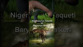 Nigersaurus vs Baryonyx Maurycyim2wu [upl. by Urana]