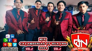 Mix Cayambeñas ft huaynos en vivo chinibamba 2024 [upl. by Aiciles967]