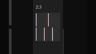 2 over 3 Polyrhythm Try Tapping Along music math visualization [upl. by Naaitsirhc]