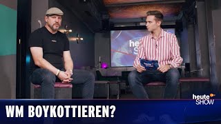 Schauen Sie die WM in Katar Steffen Baumgart  heuteshow vom 28102022 [upl. by Sucirdor751]