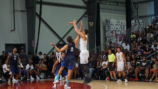 Drew League Air Hangar 2016 FULL BATTLE  Ft Nick Young Jordan Clarkson Terrence Ross Baron Davis [upl. by Ratib]