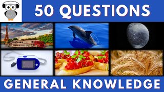 General Knowledge Quiz Trivia 153  Paris Dolphin Pluto Dwarf Pulse Oximeter Bruschetta Grain [upl. by Elah]