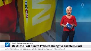 TV Doku Deutsche Post DHL nimmt Preiserhöhung für Pakete zurück [upl. by Ayiotal127]