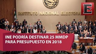 INE aprobará presupuestos para partidos políticos rumbo 2018 [upl. by Iretak]