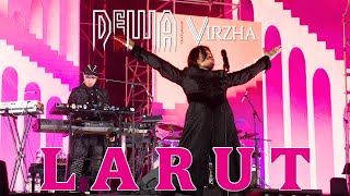 Larut  Dewa 19 Feat Virzha Official Live Performance at JIS [upl. by Sukhum]