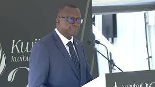 KWIBUKA 30  Ijambo rya Min Dr BIZIMANA JDamascene mu GUSOZA ICYUMWERU CY ICYUNAMO ll REBERO [upl. by Ytsihc]