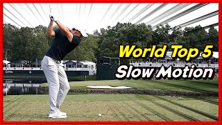 Fantastic DriverIron Slow Motion Swings of World Top 5 [upl. by Anastase]