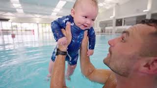 Free Baby Splash lessons at Rackley Swimming [upl. by Giardap]