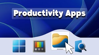 10 BEST Life Changing Productivity Apps for Windows in 2022 [upl. by Ecirbaf]