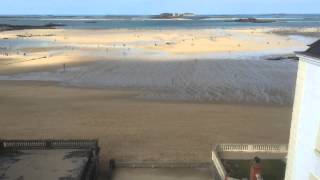 La Marée du Siècle Dinard St Malo 210315  Time Lapse with Frameograph [upl. by Marlon327]