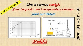 Exercice dapp 3 Suivi temporel et vitesse de la réaction quot Suivi temporel par titragequot [upl. by Lolly70]