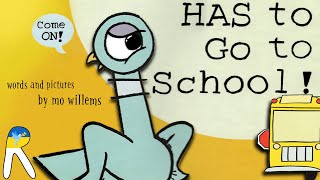 The Pigeon HAS to Go to School  Animated Read Aloud Book [upl. by Enelrahc675]