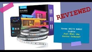 Govee Exterior H6173 RGBIC LED Lights Review [upl. by Nellda323]