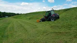 TT240 With Alamo SH88 Landfill Mowing [upl. by Fernande49]