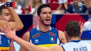 FINALE EUROPEO di PALLAVOLO maschile Italia  Slovenia [upl. by Noid100]