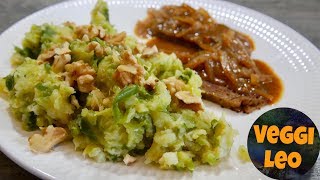 RosenkohlWalnussPüree  vegan  basisch  einfach und lecker [upl. by Doughty71]