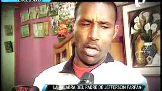 Don Luis Farfán padre del goleador rompe su silencio en Teledeportes [upl. by Lenahtan304]