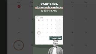 South African Tax Reminder on Income Tax Return deadlines Tax taxseason [upl. by Adirf736]