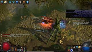 Path of Exile 36 Divine Ire Totem Hierophant [upl. by Yssirk]