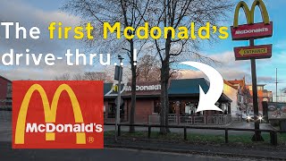 The First Mcdonalds drivethru in the UK [upl. by Ehcropal]