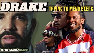 Drake secrectly trying to end beef with Kendrick Lamar Future and MetroBoomin [upl. by Anairo]