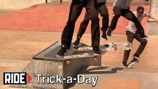 HowTo Skateboarding Nollie Heel Noseslide With Anthony Schultz [upl. by Araminta]