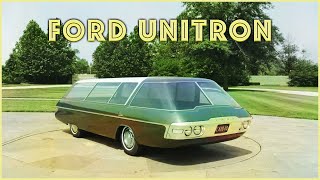 1961 Ford Unitron The Futuristic Recreational Vehicle Youve Never Seen [upl. by Eedya722]