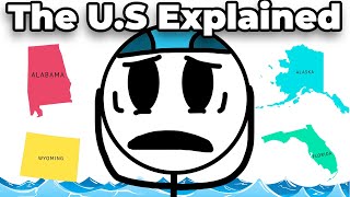 Every US State EXPLAINED in 10 Minutes [upl. by Lassiter]