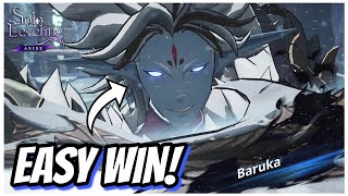 HOW TO DEFEAT BARUKA EASY  Chapter 11  Overwhelming Power Guide  Solo Leveling Arise [upl. by Nealey684]