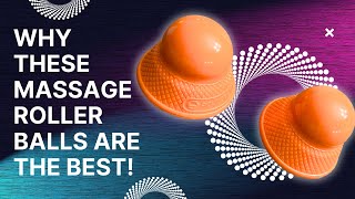 Review and Demo of Massage Ball Roller 2 pack [upl. by Mokas316]