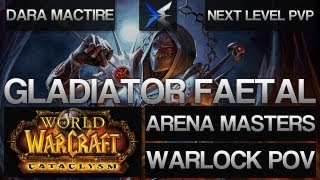 ♠ Arena Masters  Gladiator of Week  2900 Rank 1 Warlock Faetal [upl. by Hanae]