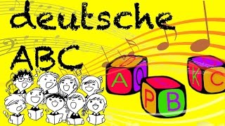 Das super interessante deutsche ABC Lied  ABC Buchstaben  Alphabet lernen mit viel Spaß für Kinder [upl. by Mahon]