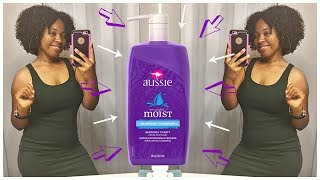 Best Conditioner For Natural HairAussie Moist Conditioner Review [upl. by Schaefer137]