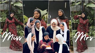 ഒരു bride to be bts friendship bridalshower girlgang weddingpreparation [upl. by Ahsaelat589]