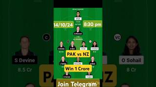 Pakistan women vs new zealand womens T20 match dream 11 prediction team fantasy dream11 cricket [upl. by Ttenaj]