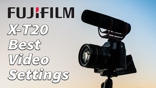 Fujifilm XT20 Best Settings For High Quality Video [upl. by Rehpotisrhc247]