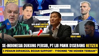 🔴 MANTAP ‼️ PT LIB PANIK SE INDONESIA DUKUNG PERSIB • BOJAN SENTIL STY • TYRONNE quot INI MOMEN HARUquot🔥 [upl. by Jenness]