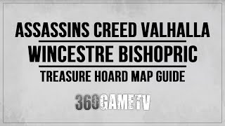 Assassins Creed Valhalla Wincestre Bishopric Hoard Map Location  Solution  Treasure Hoard Map [upl. by Dora]