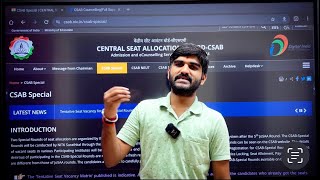 CSAB Counselling 2024 Shocking Urgent Update✅  CSAB Vacant Seats 2024  csab registration 2024 [upl. by Nnave733]