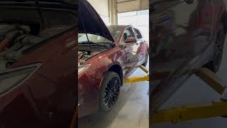 Changing the Transmission Fluid on a Lincoln MKZ shorts cars lincolnmkz lincolnmotorcompany [upl. by Oswald]