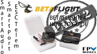 BetaflightF4 Smart Audio Smart Port ESC Telem How To [upl. by Bernat]