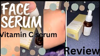 Face serum vitamin C review best face serum Thekashmirifamily [upl. by Enrika]