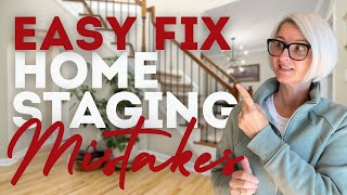 The 5 Home Staging MISTAKES That COST You Thousands [upl. by Ased]