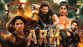 ARM  Allu Arjuns Superhit Action Movie  New South Indina Movie in Hindi Dubbed  Pooja Hegde [upl. by Sualokcin]