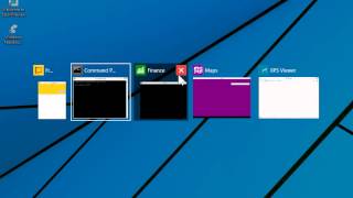 Windows 10 How to View all open programs and apps [upl. by Niuqram]