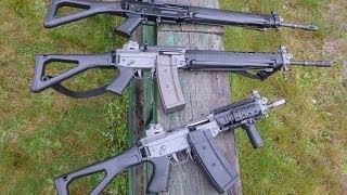 BANNED in the USA and Canada Swiss Arms rifles The real Sig 556s [upl. by Nitsreik]