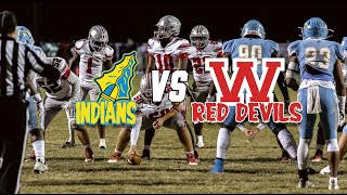 Chiefland Indians vs Williston Red Devils  High School Football [upl. by Kirt565]