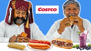 Tribal People Try Costco Food For The First Time [upl. by Barstow880]