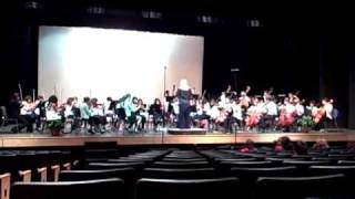 Jefferson Middle School Orchestra  O Desayo  3 8 2011 [upl. by Tenay]